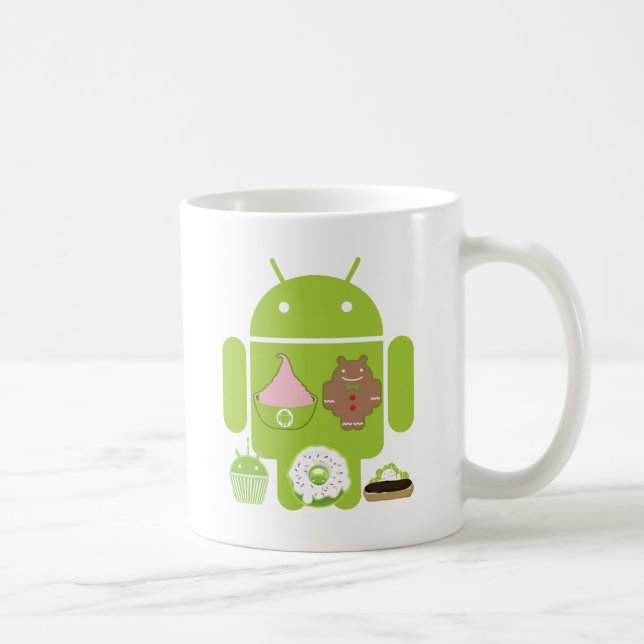 Android Versions Coffee Mug (Right)
