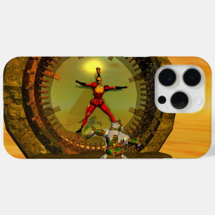 ANDROID XENIA MEETS TITAN Science Fiction iPhone 15 Pro Max Case