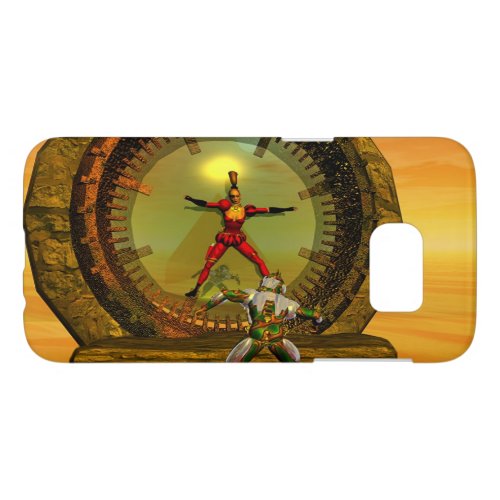 ANDROID XENIA MEETS TITAN Science Fiction Samsung Galaxy S7 Case