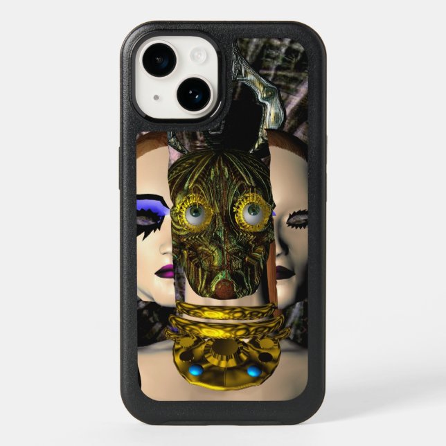 ANDROID XENIA SPACESHIP PILOT,Science Fiction  Otterbox iPhone Case (Back)