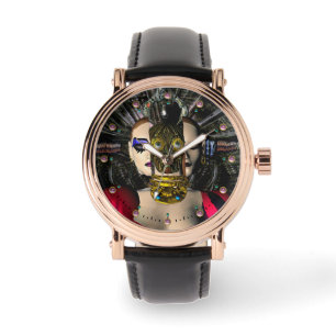 ANDROID XENIA SPACESHIP PILOT Science Fiction Watch