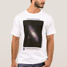 Andromeda Galaxy by Lee Coombs Front Tee