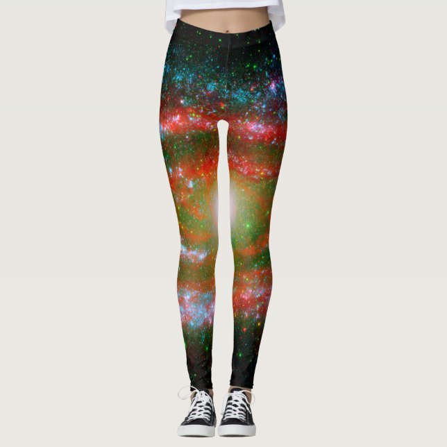 Andromeda Galaxy from NASA Leggings (Front)