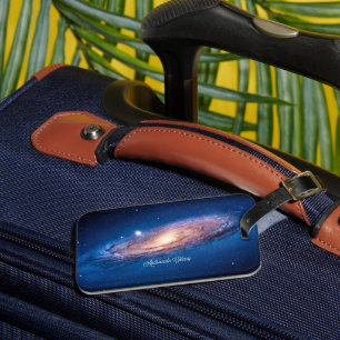 Andromeda Galaxy Luggage Tag