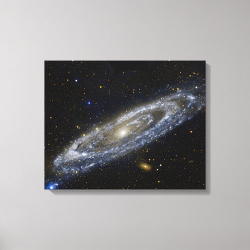 Andromeda galaxy milky way cosmos universe canvas print