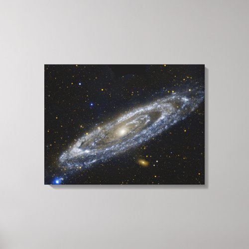Andromeda galaxy milky way cosmos universe canvas print