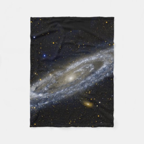 Andromeda galaxy milky way cosmos universe fleece blanket