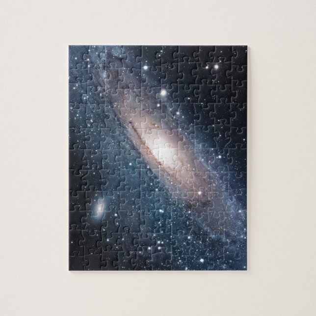 andromeda galaxy milky way cosmos universe jigsaw puzzle (Vertical)