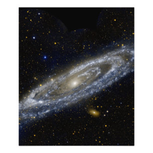 Andromeda galaxy milky way cosmos universe photo print