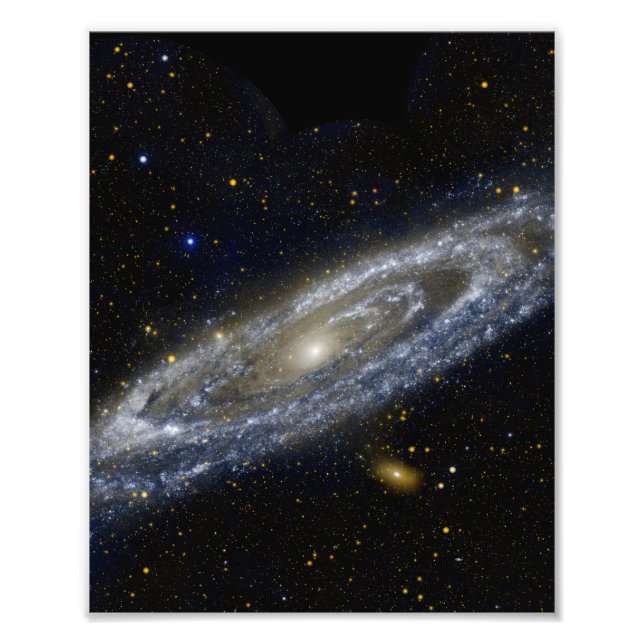 Andromeda galaxy milky way cosmos universe photo print (Front)