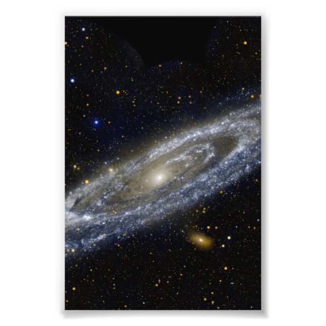Andromeda galaxy milky way cosmos universe photo print (Front)