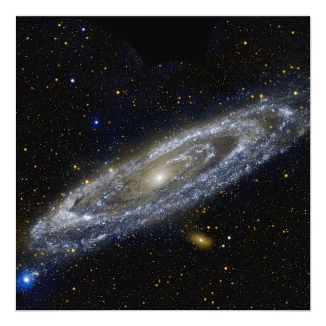 Andromeda galaxy milky way cosmos universe photo print (Front)