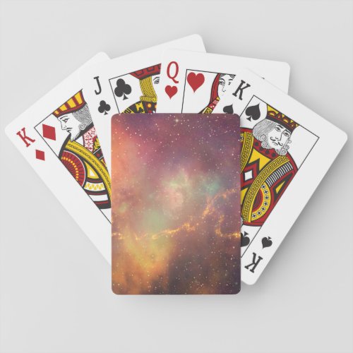 Andromeda galaxy milky way cosmos universe poker cards