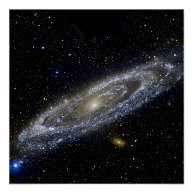 Andromeda galaxy milky way cosmos universe poster (Front)