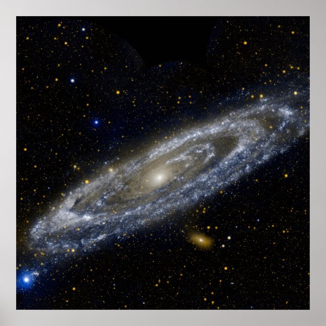 Andromeda galaxy milky way cosmos universe poster (Front)