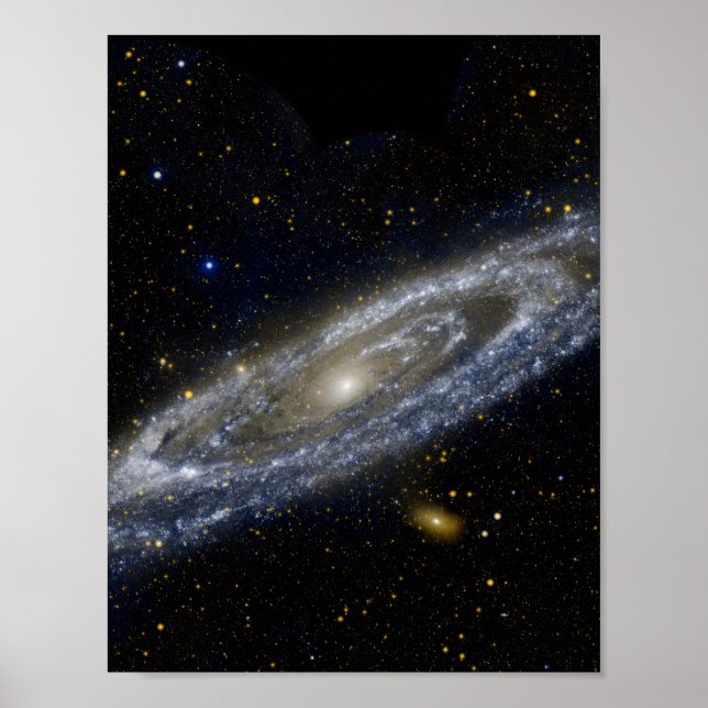 Andromeda galaxy milky way cosmos universe poster (Front)