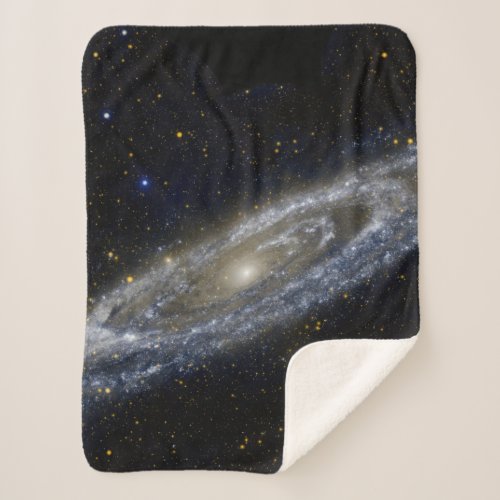 Andromeda galaxy milky way cosmos universe sherpa blanket