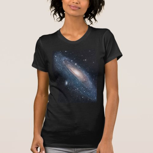 andromeda galaxy milky way cosmos universe T_Shirt