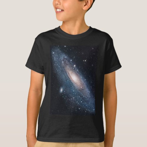 andromeda galaxy milky way cosmos universe T_Shirt