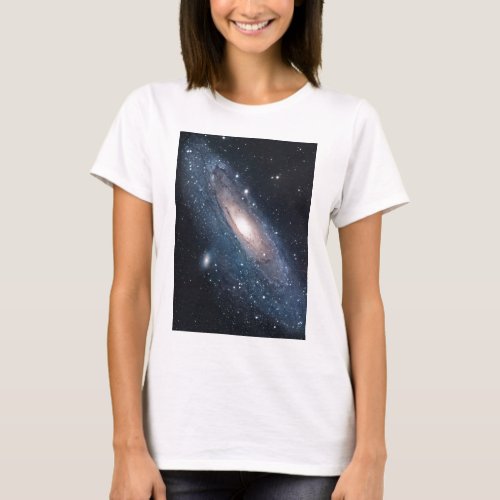 andromeda galaxy milky way cosmos universe T_Shirt