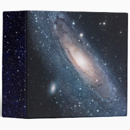 Andromeda Galaxy Milky Way Stars Astronomy Elegant 3 Ring Binder