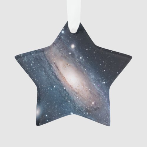 Andromeda Galaxy Milky Way Stars Universe Cool Ornament