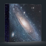 Andromeda Galaxy Milky Way Stars Universe Trendy 3 Ring Binder<br><div class="desc">Andromeda Galaxy Milky Way Stars Universe Trendy Modern Binder.</div>