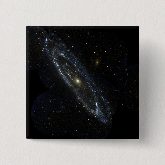 Andromeda Galaxy Pinback Button (Front)