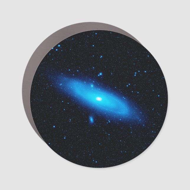 Andromeda galaxy space science astronomy universe  car magnet (Front)