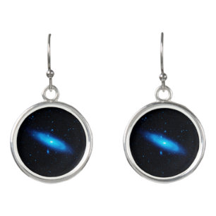 Andromeda galaxy space science astronomy universe earrings