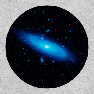 Andromeda galaxy space science astronomy universe patch