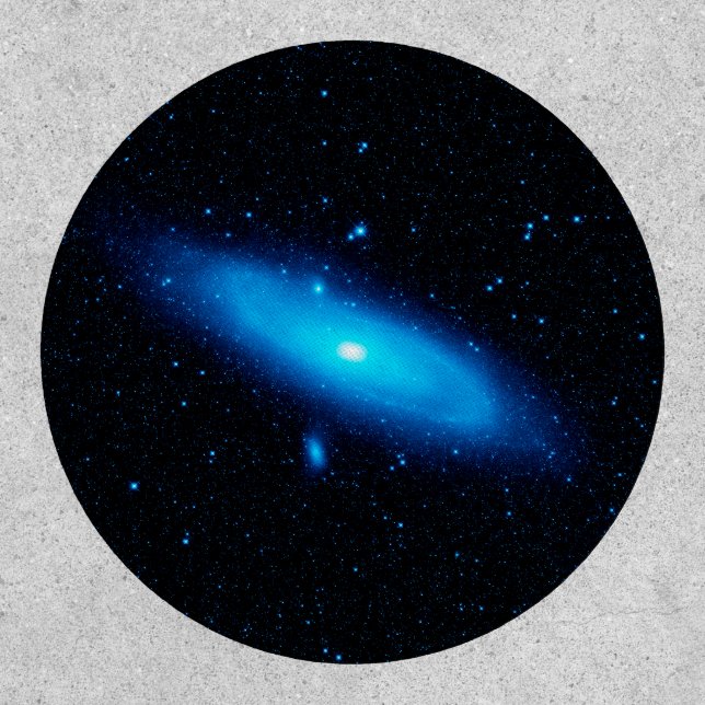 Andromeda galaxy space science astronomy universe  patch (Front)