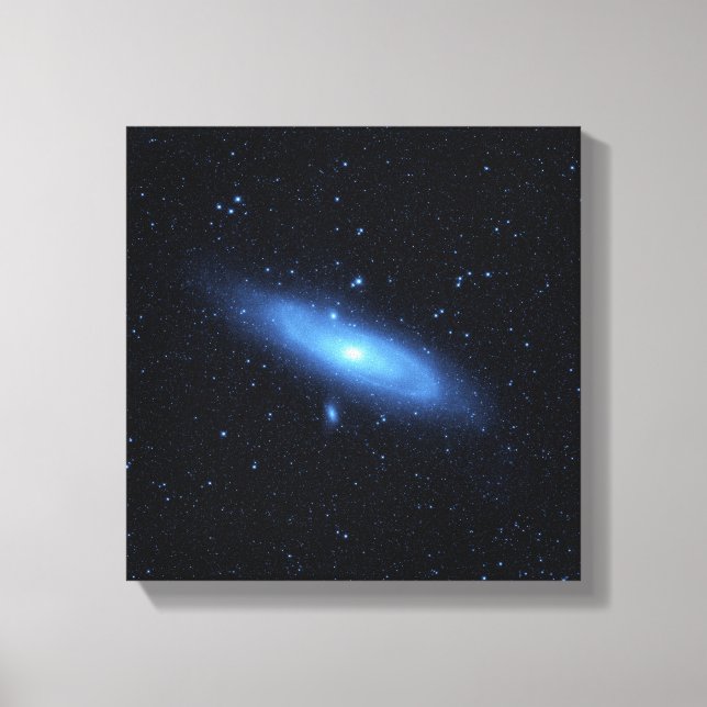 Andromeda galaxy's older stellar population canvas print (Front)