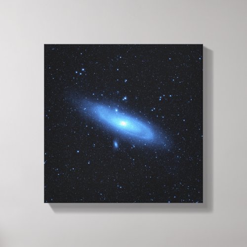 Andromeda galaxys older stellar population canvas print