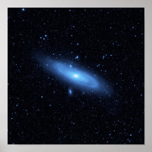 Andromeda galaxys older stellar population poster