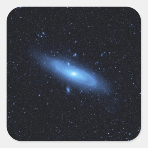 Andromeda galaxys older stellar population square sticker