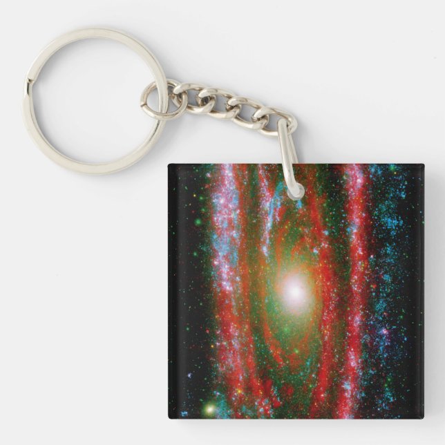 Andromeda Gallaxy Keychain (Front)