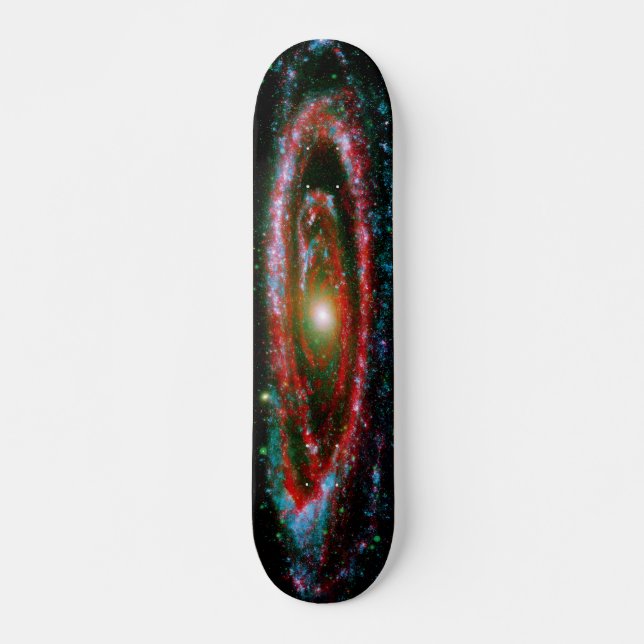 Andromeda Gallaxy Skateboard Deck (Front)