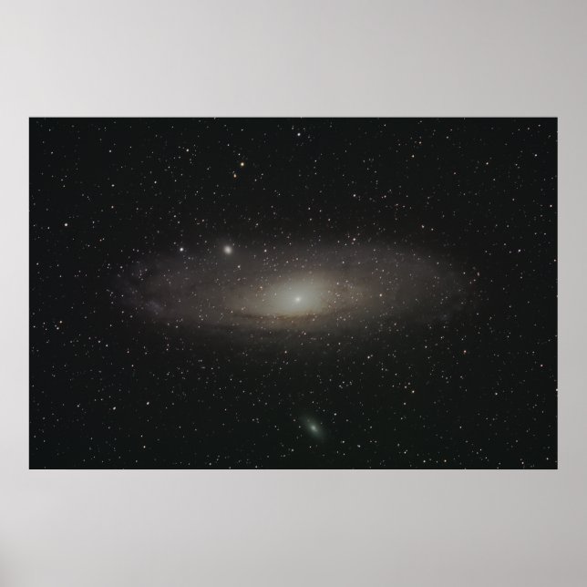 Andromeda M31 Galaxy Poster (Front)