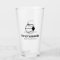 Andromeda Pint Glass (Black on transparent)
