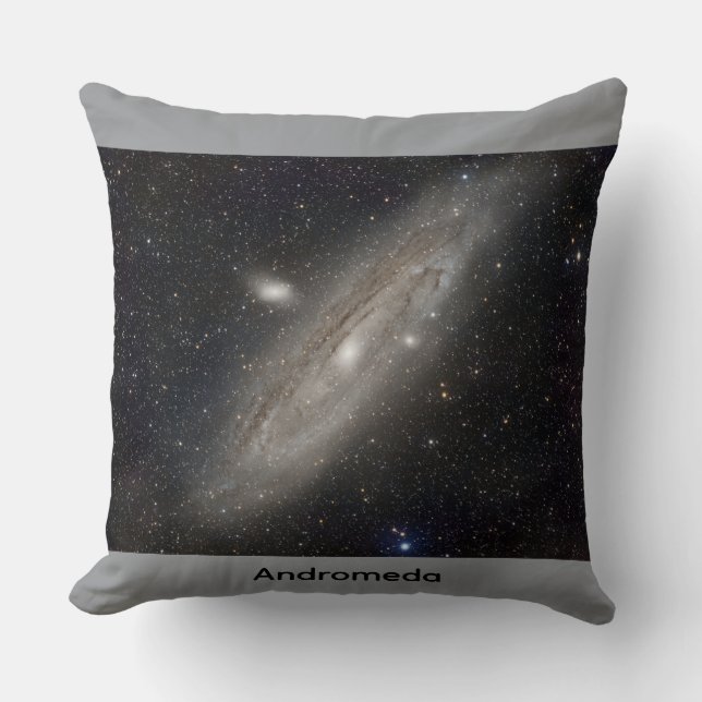 Andromeda Throw Pillow (Front)