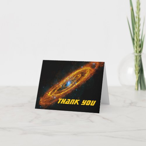 Andromedas Stars Thank You Note Card