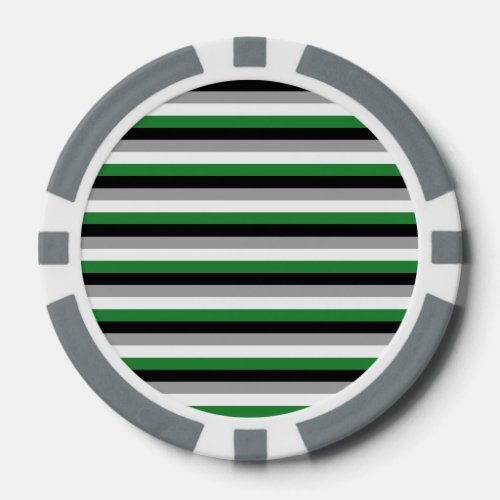 ANDROPHILIA FLAG PATTERN POKER CHIPS