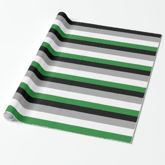 ANDROPHILIA FLAG PATTERN WRAPPING PAPER