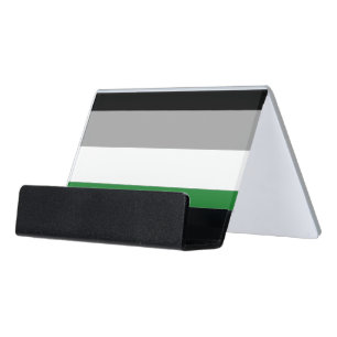 ANDROPHILIA FLAG -.png Desk Business Card Holder