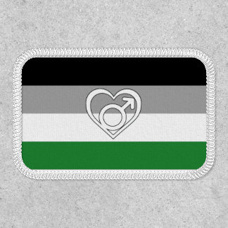 Androphilia Pride Flag and Symbol Patch