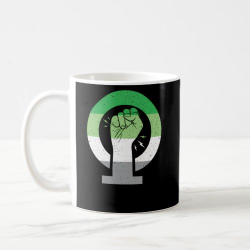 Androphilia Pride Flag Feminism Symbol Androphilia Coffee Mug