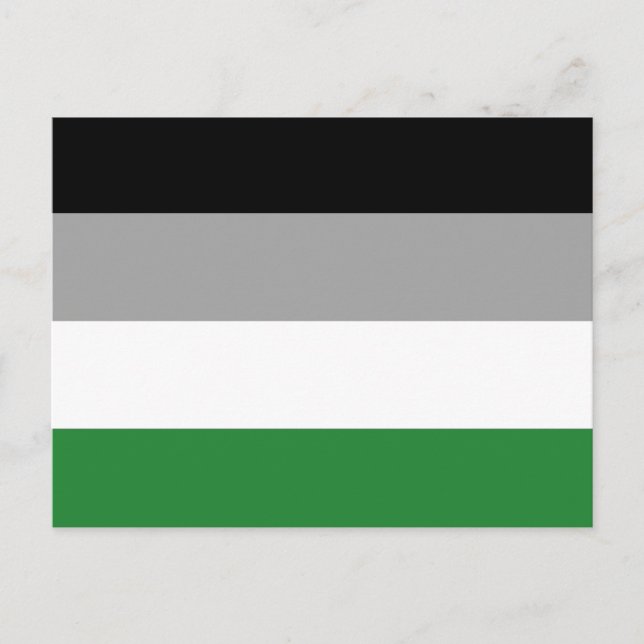 Androphilia Pride Flag Postcard (Front)