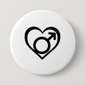 ANDROPHILIA SYMBOL -.png Pinback Button