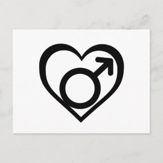 ANDROPHILIA SYMBOL -.png Postcard